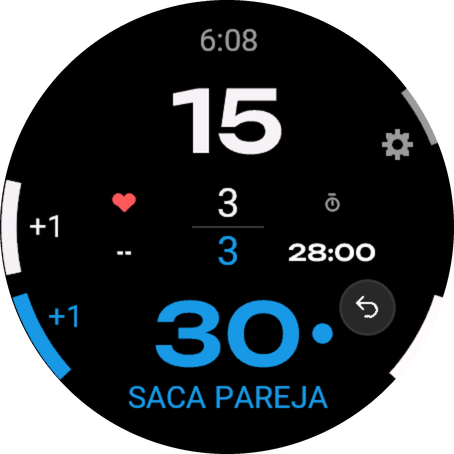 Reloj Garmin con el tema Clásico